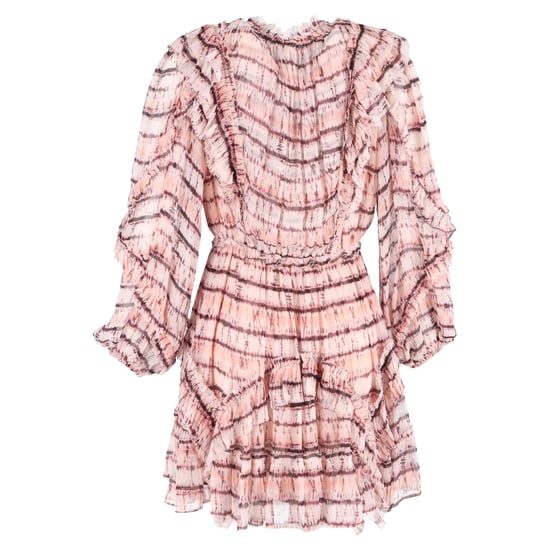 Ulla Johnson bedrucktes A-Linien-Kleid aus rosa Seide - Image 3