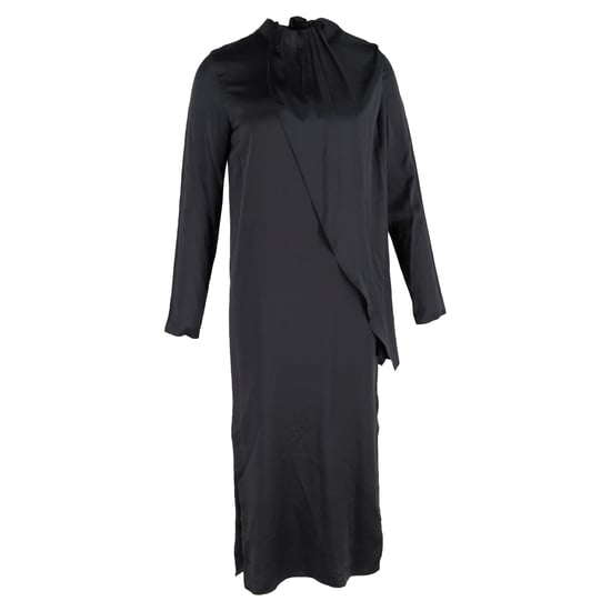 Dodo Bar oder Midikleid aus schwarzer Seide - Image 1