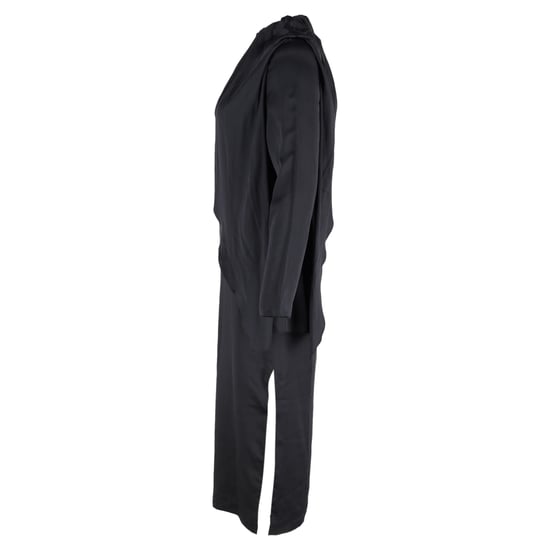Dodo Bar oder Midikleid aus schwarzer Seide - Image 2