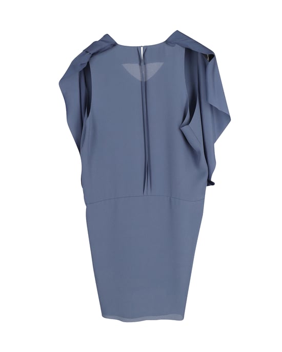 Acne Studios Mallory Mini-Freizeitkleid mit Overlay in Marineblau aus Polyester - Image 5