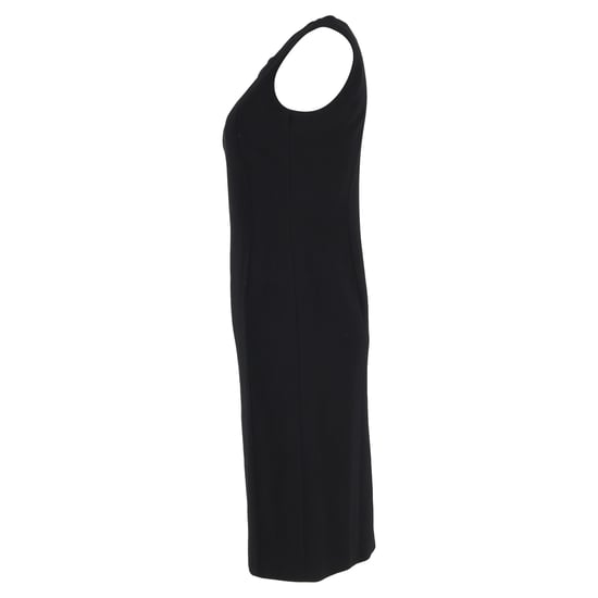 Ärmelloses Max Mara Midi-Kleid aus schwarzem Polyester - Image 2