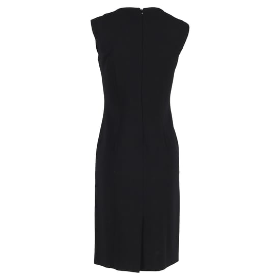 Ärmelloses Max Mara Midi-Kleid aus schwarzem Polyester - Image 3