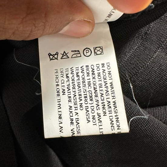 Rick Owens Midikleid mit langem Rücken aus schwarzer Wolle - Image 6