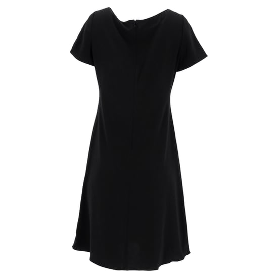 Theory Mini Kurzarmkleid aus schwarzem Triacetat - Image 3