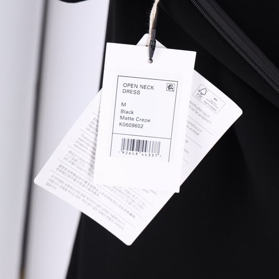 Theory Mini Kurzarmkleid aus schwarzem Triacetat - Image 5