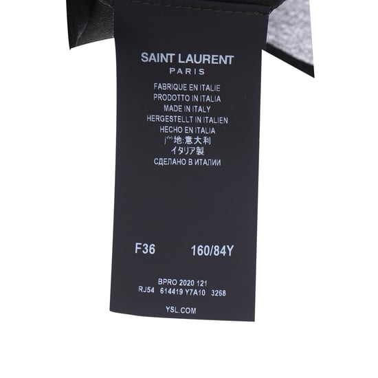 Saint Laurent Pre-owned Transparentes Midikleid mit Blumenmuster aus Seide - Schwarz - Image 6