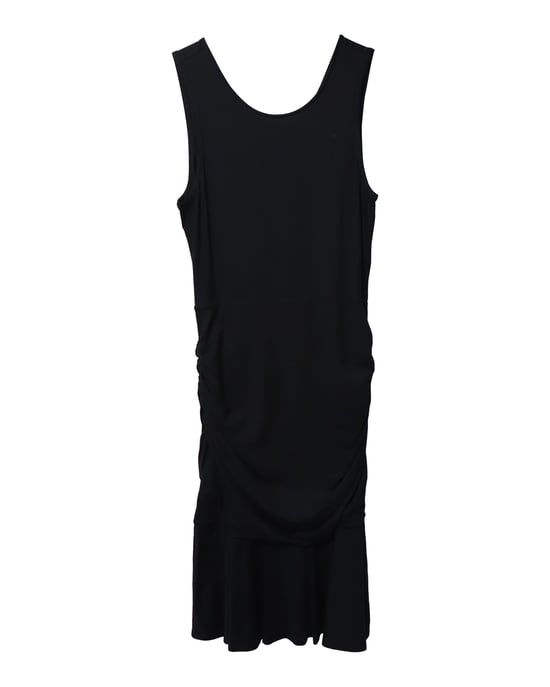 Diane Von Furstenberg Pre-owned Ärmelloses, gerafftes Midikleid aus Viskose - Schwarz - Image 5