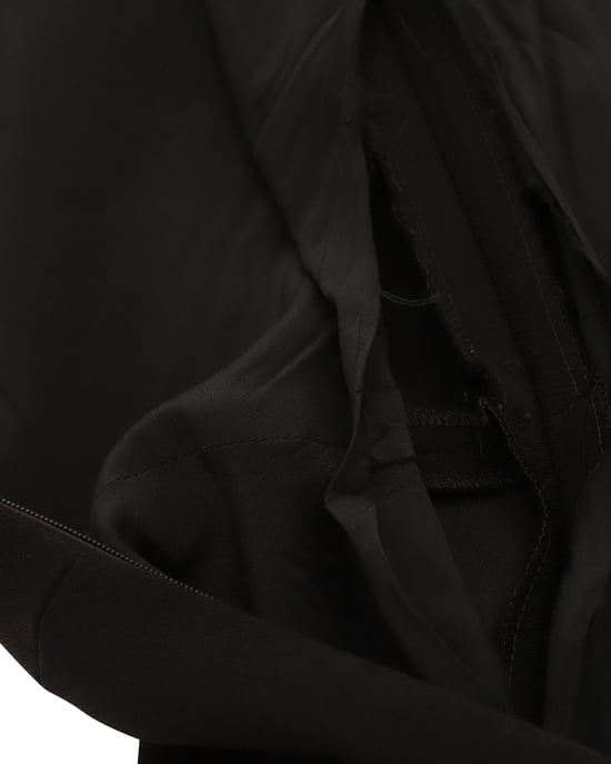 JW Anderson Langärmliges Kleid aus schwarzem Acetat - Image 4