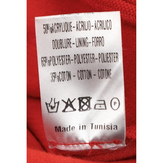 Sandro Stretch-Minikleid aus orangefarbenem Acryl - Image 5