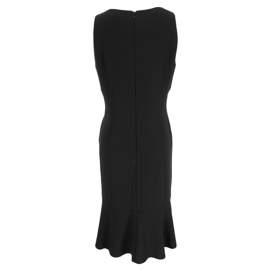 Max Mara Midikleid aus schwarzem Polyester - Image 3