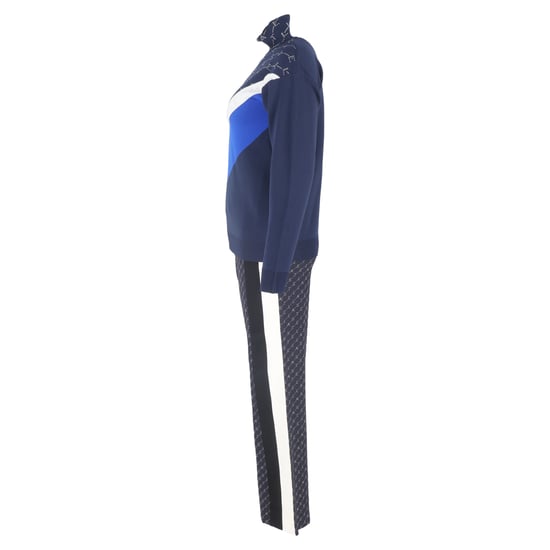 Stella McCartney Monogram Trainingsanzug aus marineblauer Baumwolle - Image 2