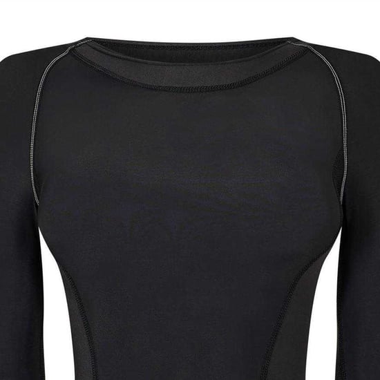 Skins - "A400" Base Layer Oberteil für Damen, Langärmlig (Schwarz) - Image 3
