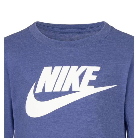 Nike - "Futura" T-Shirt für Kinder, Langärmlig (Game Royal) - Image 4
