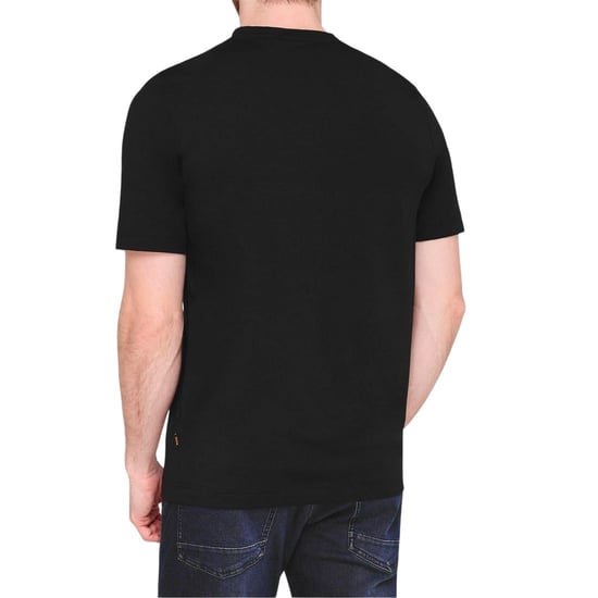 Boss - "Tchup" T-Shirt für Herren, Übergroß (Schwarz) - Image 3