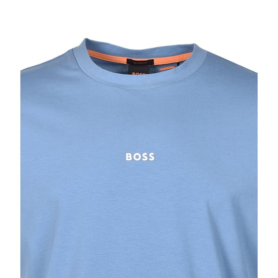 Boss - "Tchup" T-Shirt für Herren, Übergroß (Blau) - Image 3