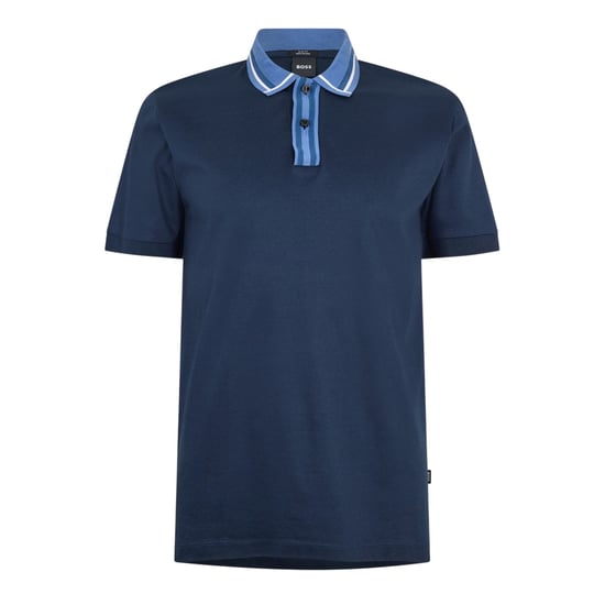 Boss - Poloshirt für Herren, kurzärmlig (Dunkelblau) - Image 1