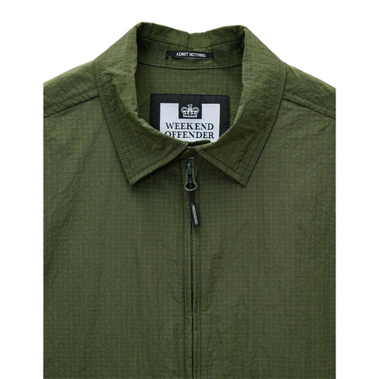 Weekend Offender - Hemdjacke für Herren, Nylon (Grün) - Image 3
