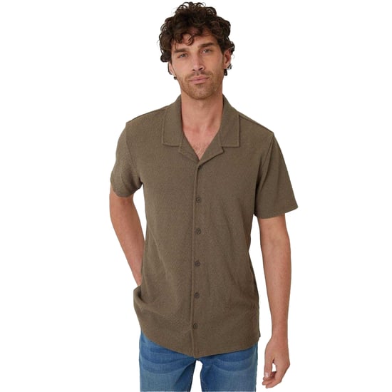 Threadbare - "Selkirk" Hemd für Herren, leger (Khakigrün) - Image 1