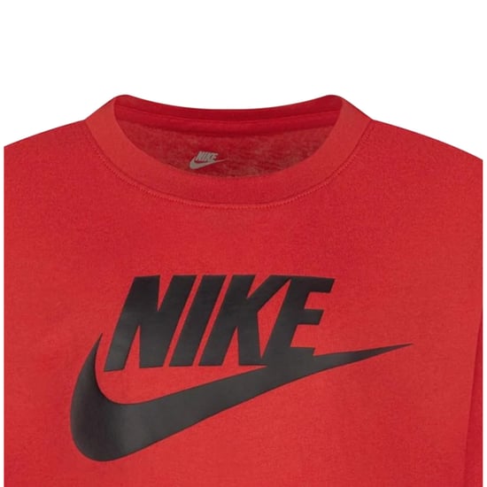 Nike - "Futura" T-Shirt für Kinder, Langärmlig (Universitäts-Rot) - Image 4