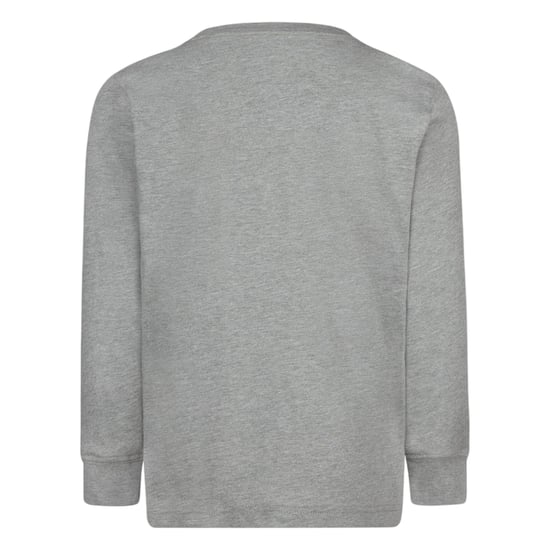 Nike - "Futura" T-Shirt für Kinder, Langärmlig (Dunkelgrau) - Image 2
