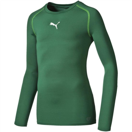 Puma - "Performance" Base Layer Oberteil für Kinder, Langärmlig (Grün) - Image 3