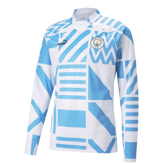 Puma - "Prematch 22/23" Oberteil für Herren (Weiß/Blau) - Image 1