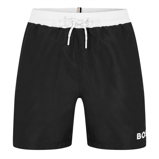 Boss - "Starfish" Badeshorts für Herren (Schwarz) - Image 2