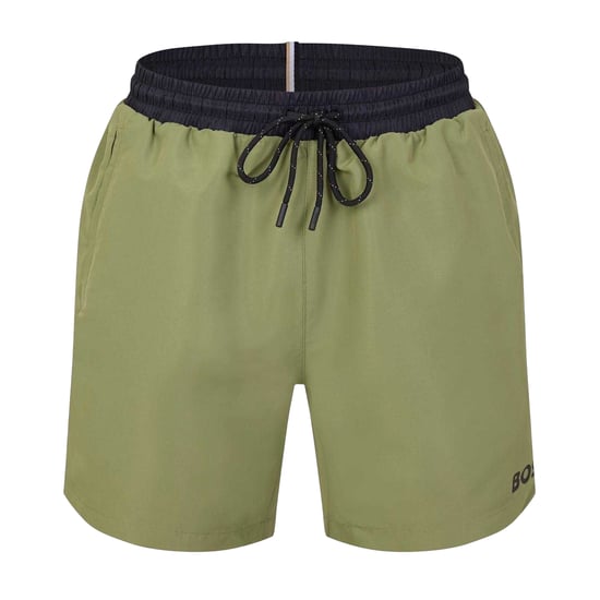 Boss - "Starfish" Badeshorts für Herren (Salbei Blau) - Image 2