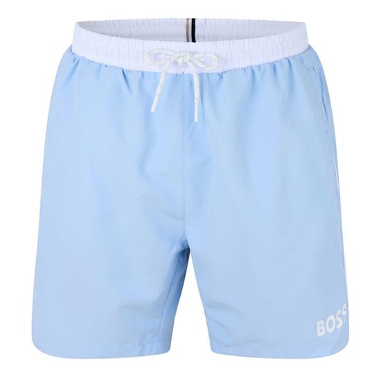 Boss - "Starfish" Badeshorts für Herren (Hellblau) - Image 1
