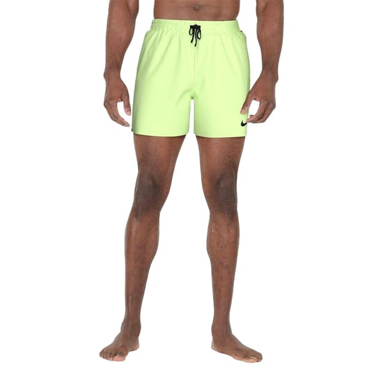 Nike - "Swoosh" Badeshorts für Herren, Mit Mesh gefüttert (Volt Farbe) - Image 2