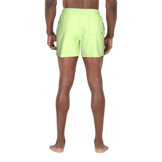 Nike - "Swoosh" Badeshorts für Herren, Mit Mesh gefüttert (Volt Farbe) - Image 3