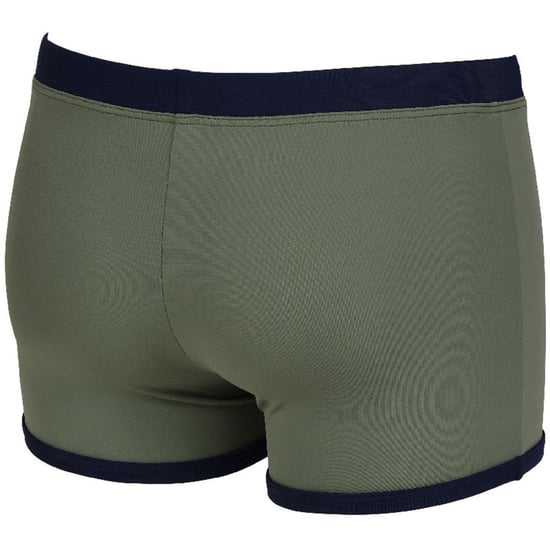 Arena - "Fundamentals" Badeshorts für Herren (Armee-Grün/Marine) - Image 4