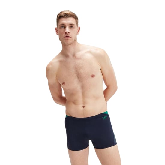 Speedo - "Hyper Boom" Badehose für Herren (Marine/Grün) - Image 1
