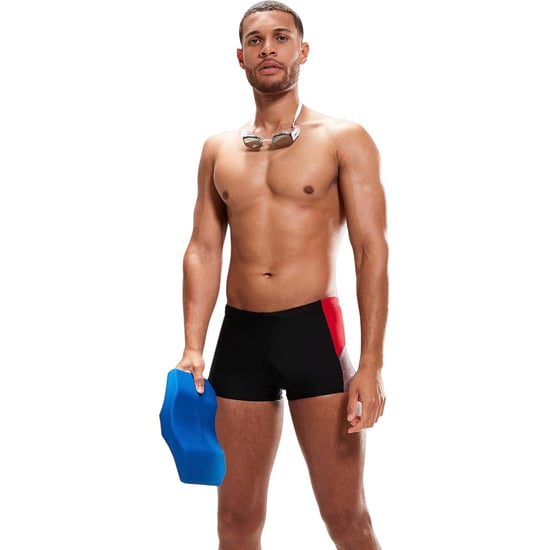 Speedo - "Dive Split" Badehose für Herren (Schwarz/Rot) - Image 4