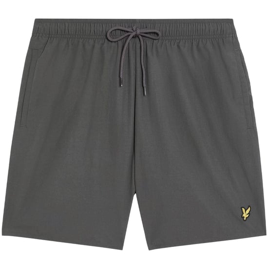 Lyle & Scott - Badeshorts für Herren, Schwimmen, Regulär (Metallisches Blaugrau) - Image 2