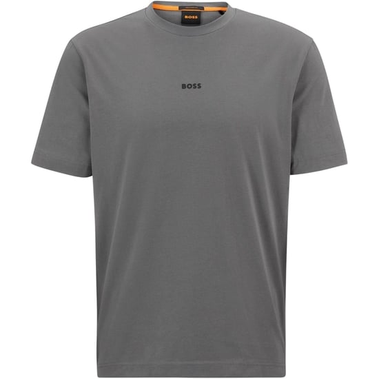 Boss - "Tchup" T-Shirt für Herren, Übergroß (Dunkelgrau) - Image 1