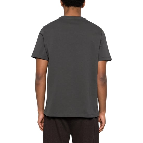 Boss - "Tchup" T-Shirt für Herren, Übergroß (Dunkelgrau) - Image 2
