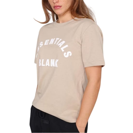 Blank Essentials - T-Shirt für Damen, Übergroßer Boyfriend (Sommer Sandgelb) - Image 3