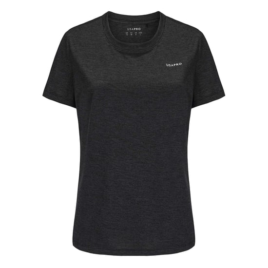 USA Pro - "Tech C" T-Shirt für Damen, Polyester (Schwarz) - Image 1