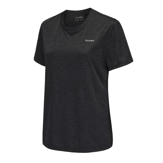 USA Pro - "Tech C" T-Shirt für Damen, Polyester (Schwarz) - Image 3