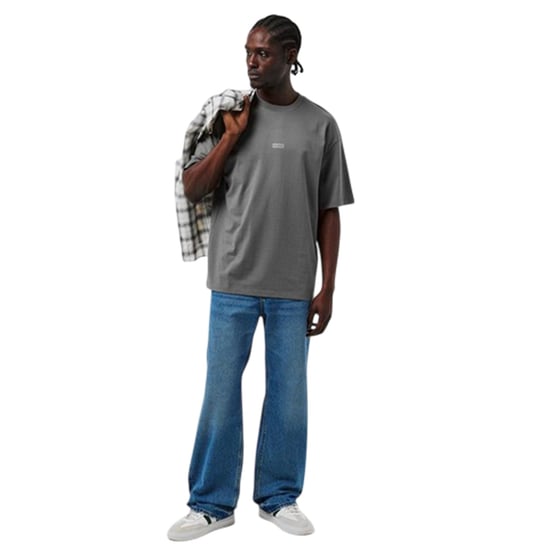 Hugo - "MCMXCIII" T-Shirt für Herren (Mittelgrau) - Image 1