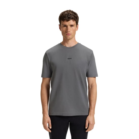 Boss - "Tchup" T-Shirt für Herren, Übergroß (Grau) - Image 3