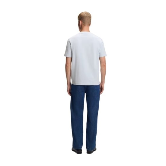 Boss - "Tchup" T-Shirt für Herren, Übergroß (Hellgrau) - Image 3