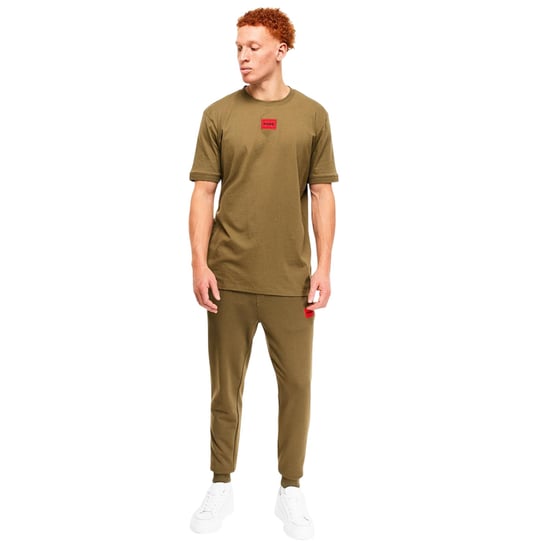 Hugo - "Diragolino" T-Shirt für Herren (Grün) - Image 4