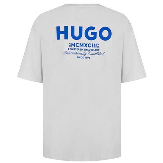 Hugo - "MCMXCIII" T-Shirt für Herren (Weiß/Blau) - Image 3