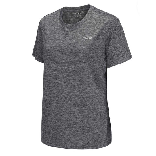 USA Pro - "Tech C" T-Shirt für Damen, Polyester (Holzkohle) - Image 3