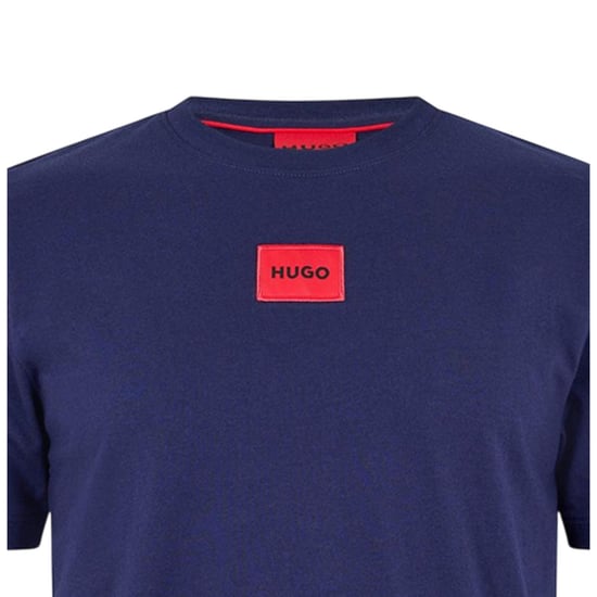 Hugo - "Diragolino" T-Shirt für Herren (Marine) - Image 3