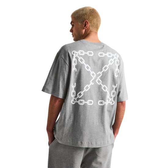 Off White - T-Shirt für Herren (Hellgrau) - Image 3
