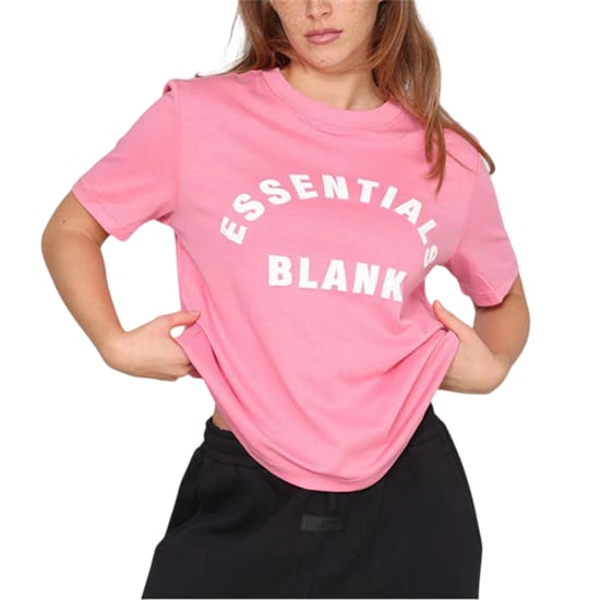 Blank Essentials - T-Shirt für Damen, Übergroßer Boyfriend (Pop Rosa) - Image 3
