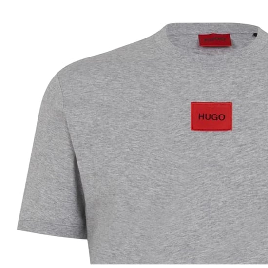 Hugo - "Diragolino" T-Shirt für Herren (Grau) - Image 4